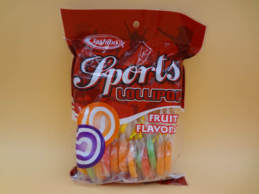 Mix Fruity Swirl Lollipops Healthy Hard Candy Round Lowest Calorie For