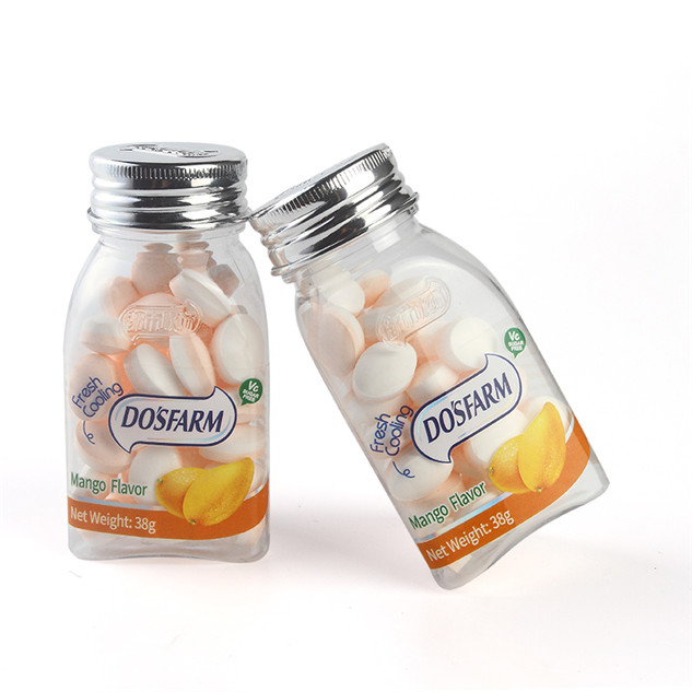 HACCP Mango Taste Healthy Hard Candy Low Calorie For Party