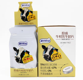 81% New Zealand Milk Powder High Protein Compressed Chewy Milk Candy