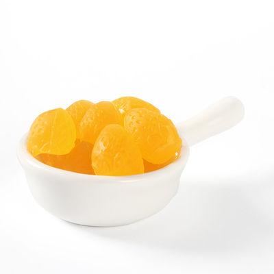 Vitamin Soft Gummy Candy With Juice Orange Flavor Jelly Confectionery