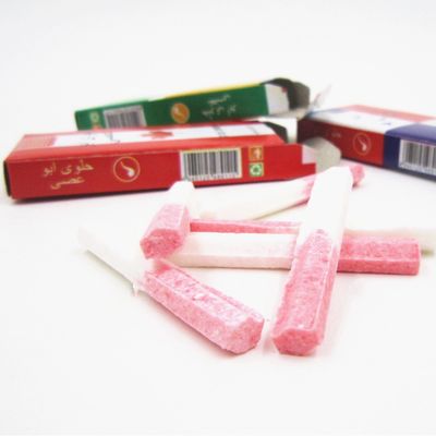 Cigarette Shape Pressed Candy Assorted Fruit Flavor Candy Stick Low Cal Sweets