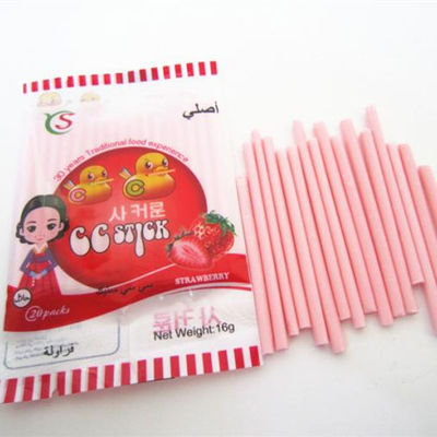 Vitamin C Fruit Taste CC Stick Candy With HACCP Certification