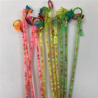 Low Calorie Novelty Candy Toys Colorful Stick Sweets