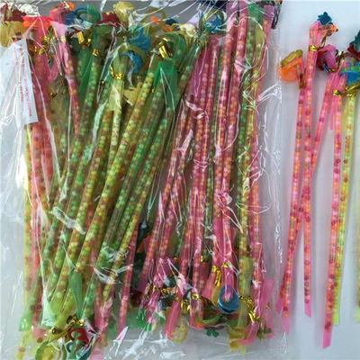 Low Calorie Novelty Candy Toys Colorful Stick Sweets