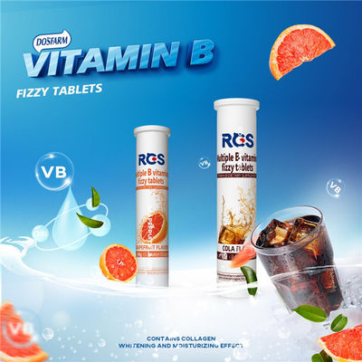Grapefruit Taste Vitamin C Vitamin B Tablets Dietary Supplements