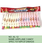 Airplane shape candy powder attractive design low sugar low cal sour powder for kids