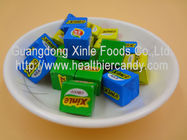 Confectioners Sugar Candy Chocolate Cubes / Milk Cubes Transparent Box Pakaging