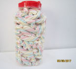 Rope Shape Twisted Marshmallow Candy , Gourmet Marshmallow/ Healthy sweet