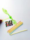 Candy Stick With Fly Leaf and Sticker Combine Eating and Fun Kid's Love