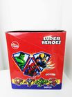 Super Heroes Fruit Powder Candy With Poker Healthy And Funny