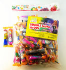 Bubble Chewing Gum Show With Multi Fruit Flavor Packed In Bag Tasty And Healthy