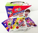 Lovely Spinner Shape Multi Fruit Flavored Hard Candy Fun Toys For Kids