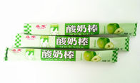 14g Green Apple Flavor Chewing Yogurt Sticks With Milk Flavor For Kids