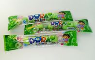 Green Bubblegum Chewing Gum , Dora Multi Fruit Flavor Bar In Bags
