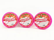 Round box design Mint candy / Strawberry flavor compressed mint candy Strong mint