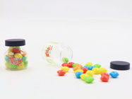 Lucky Bubblegum Chewing Gum / Colorful Crispy Chewing Candy Packed In Jar