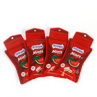 Compressed Candy Sugar Free Mints Portable Pack With Zipper Fruit Flavors