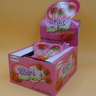 All Natural Rose Hard Strawberry Candy Lollipops Sugarless Zero Calorie