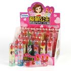 Fruity Sugarless Confectionery Lipstick Candy With Flashlight Novelty