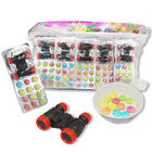 Funny Fruity Novelty 6.8g Compressed Candy With Telescope Toy