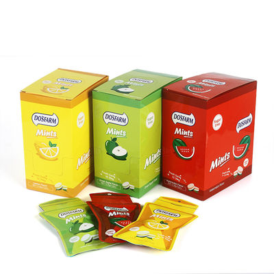 Sugar Free Healthy Full Vitamin C Mint Fruit Candy With Cooling Breath