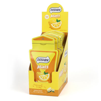 Sugar Free Healthy Full Vitamin C Mint Fruit Candy With Cooling Breath