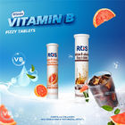 Vitamin B Fizzy Tablet Cola Flavor Bubble Candy