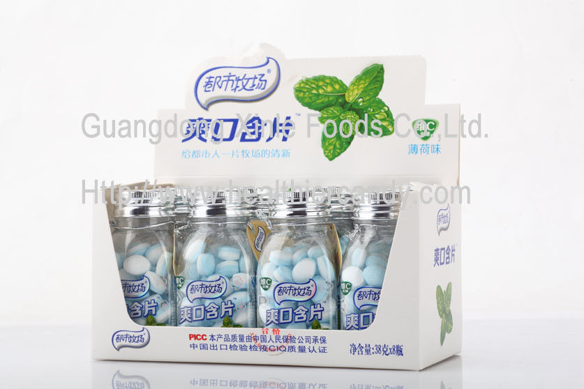 Zero Calorie Sugar Free Peppermint Hard Candy With Organic Vitamins C