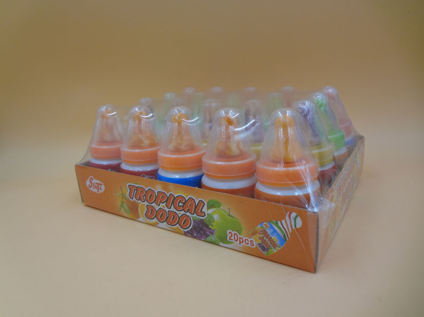 Colored Funny Baby Nipple Candy with candy powder / Assorted fruit flavor Hard Candy