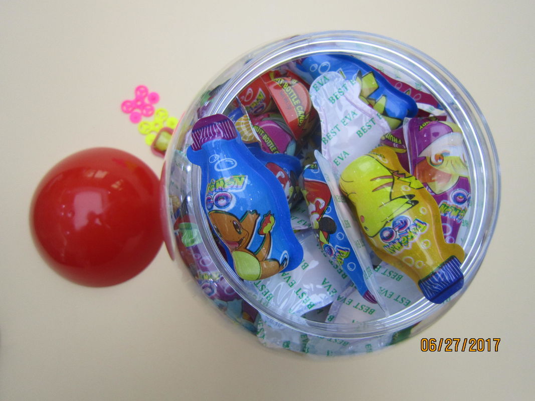 Compress Candy In Cola Bottle Shape Toy , Sweet And Sour Taste Christmas Novelty Candy