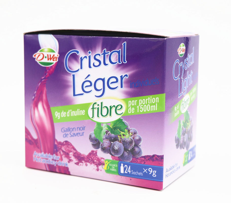 OEM Grape Flavor Instant Drink Powder With 24 Months Shelf Life Juice