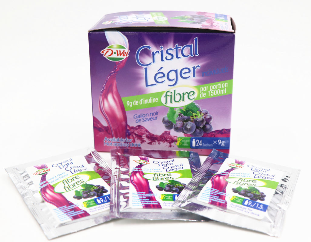 OEM Grape Flavor Instant Drink Powder With 24 Months Shelf Life Juice