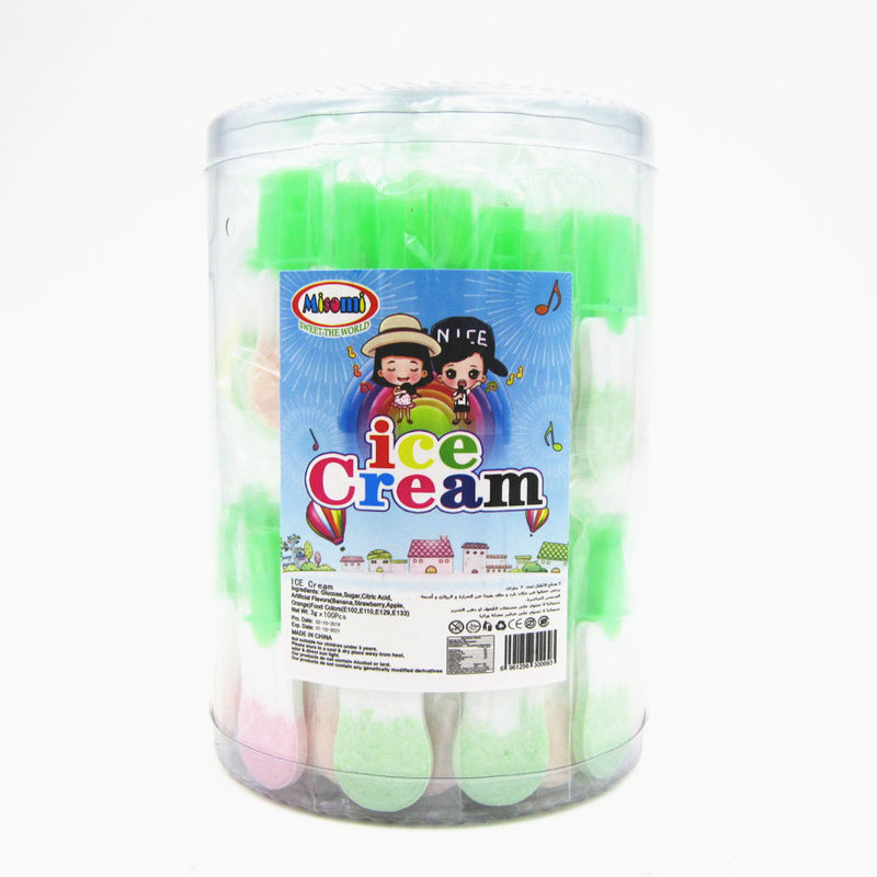 3g Ice Cream Healthy Hard Candy Packed In Jar Private Label Custom Flavor Nice taste candy