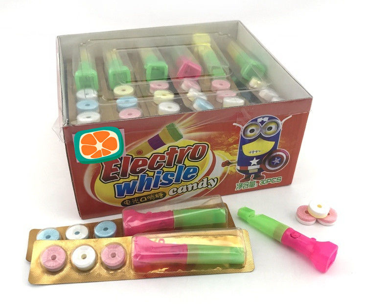 Lighting Novelty Candy Toys With Whistle For Children Abundant Nutrition/Good price