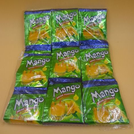 Nutrition Instant Drink Powder Soft Beverage Real Mango Juice Flavor