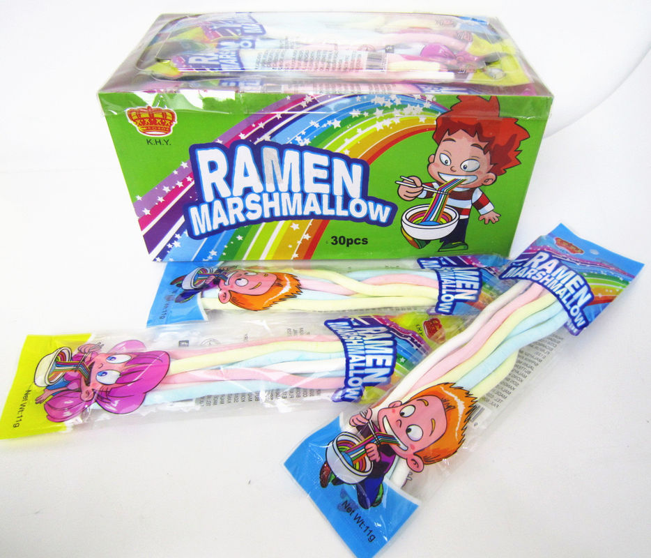 Noodle Ramen Shape Marshmallow Soft Sweet HALAL Candy