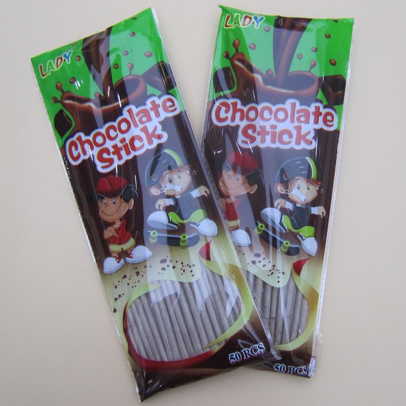 chocolate powder packed in straw stick candy powder automatic production line