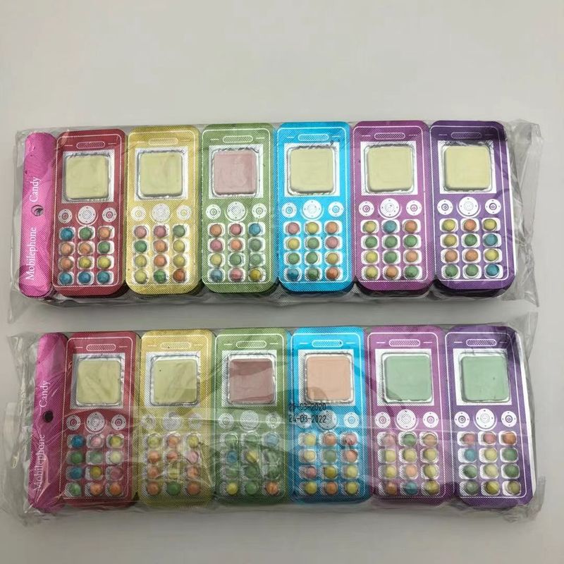 Mobile Phone Toy Compressed Healthy Hard Candy Colorful Per Pack