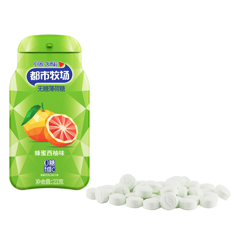 Do'S Farm Sugar Free Mint Candy Portable Box Packaging 22g