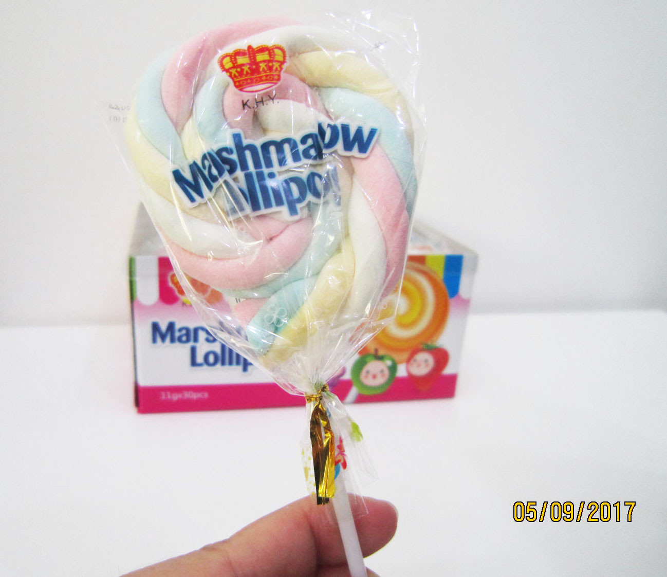 Soft candy Marshmallow Candy , 11g Colored Marshmallow Lollies With Sweet Llavor