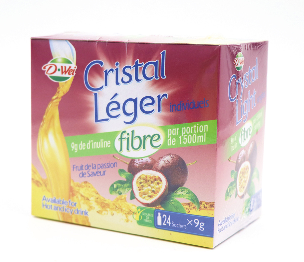 9g Passion Fruit Flavor Instant Drink Powder Available To Mix In 1.5L