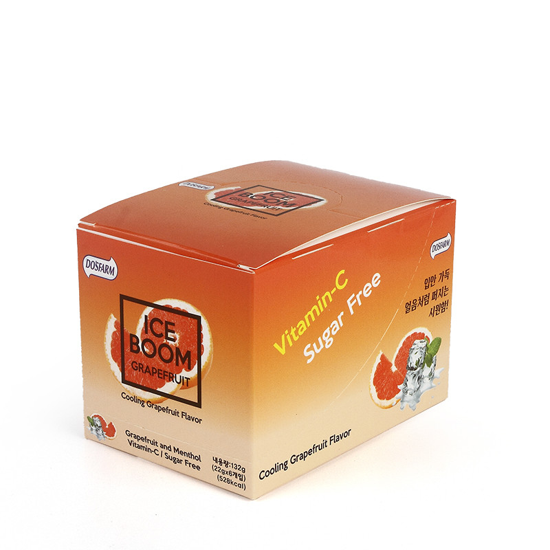 Sugar Free Vitamin C Candy Low Calories Healthy Colored Bottle