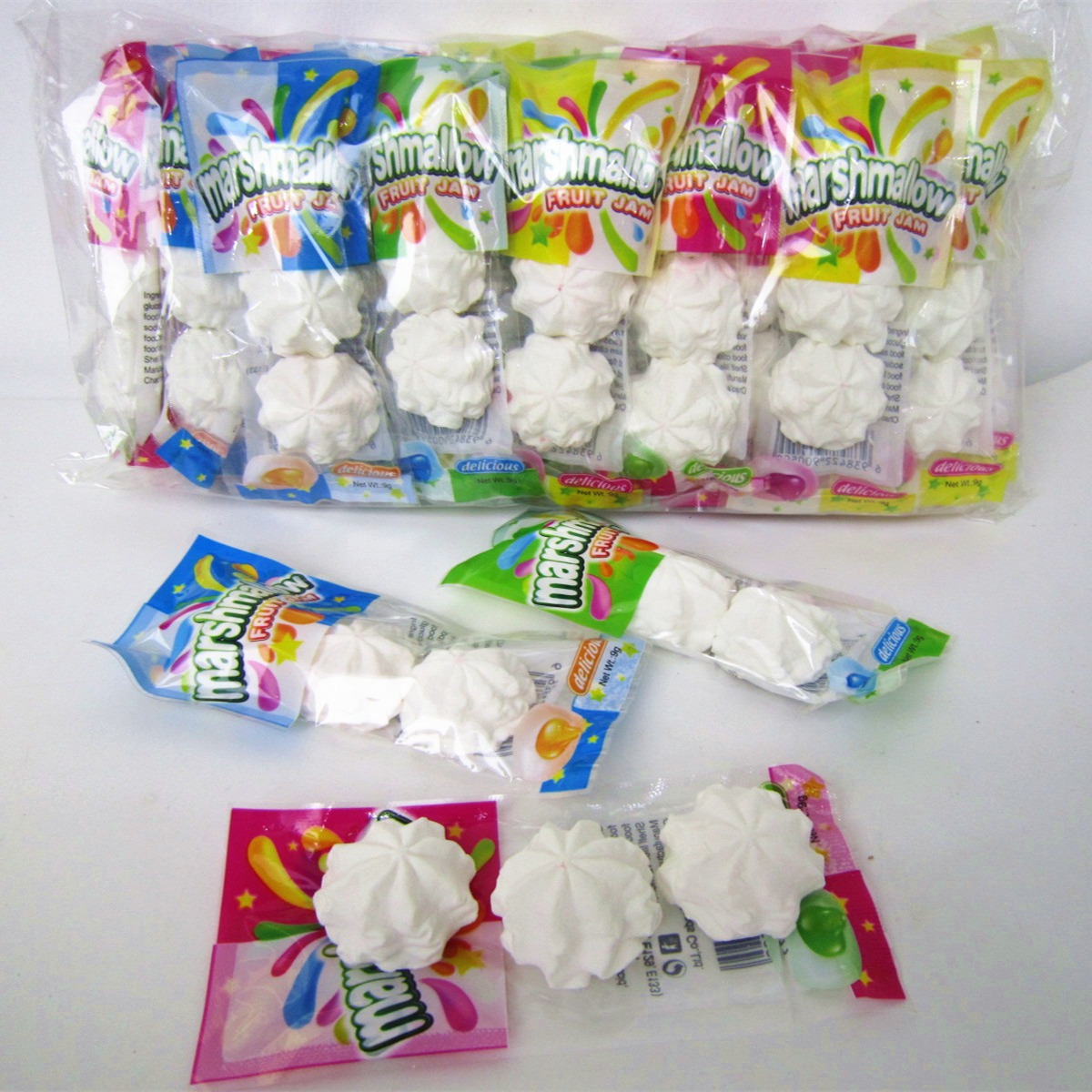 Bag Pack Bum Shape Marshmallow Candy HALAL Healthy Snack