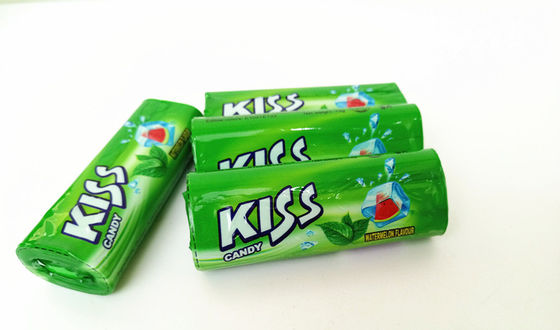 Energy Compressed Candy / Kiss Candy Watermelon And Mint Flavor
