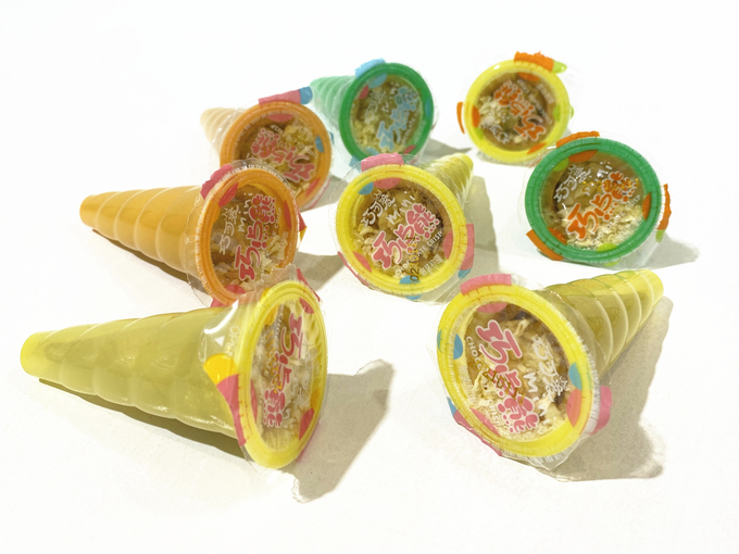 Chocolate Jam With Biscuit Crispy Ice Cream Cone